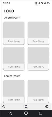 Botany Buddy Android Home