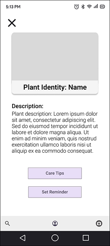 Botany Buddy Android Identity