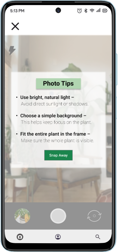 Botany Buddy Android Photo Tips