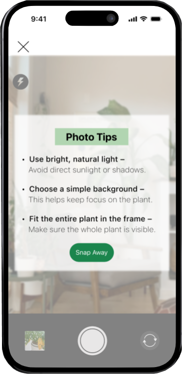 Botany Buddy iOS Photo Tips